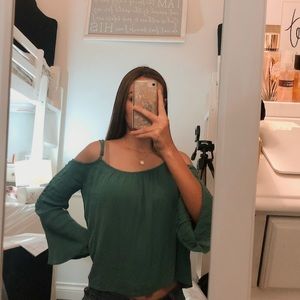 cold shoulder blouse